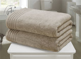 Soft fluffy 100% pure cotton 6-piece bale hand towels