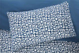 Double-sized Pebbles Duvet Set with matching pillowcases, featuring popper closures for convenience