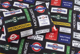 Official TfL licensed duvet set with popper closing mechanism