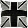Union Jack Filled Cushion made of beautifully soft and tactile chenille fabric