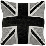 Union Jack Filled Cushion made of beautifully soft and tactile chenille fabric
