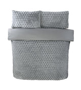 Diamond Cut Velvet Duvet Set