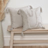 Front view of the Cabana Tufted cushion emphasizing its premium craftsmanship and versatile home decor appeal