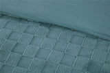Luxury Check Teddy Duvet Set