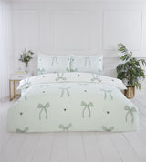 Printed Bows Duvet Set
