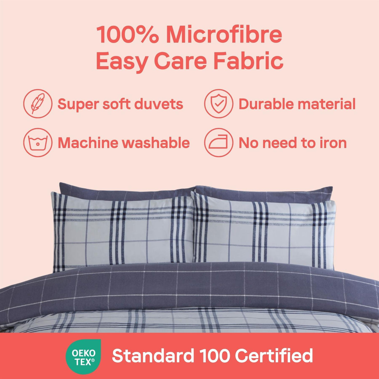 Harris Check Duvet Set