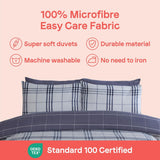 Harris Check Duvet Set