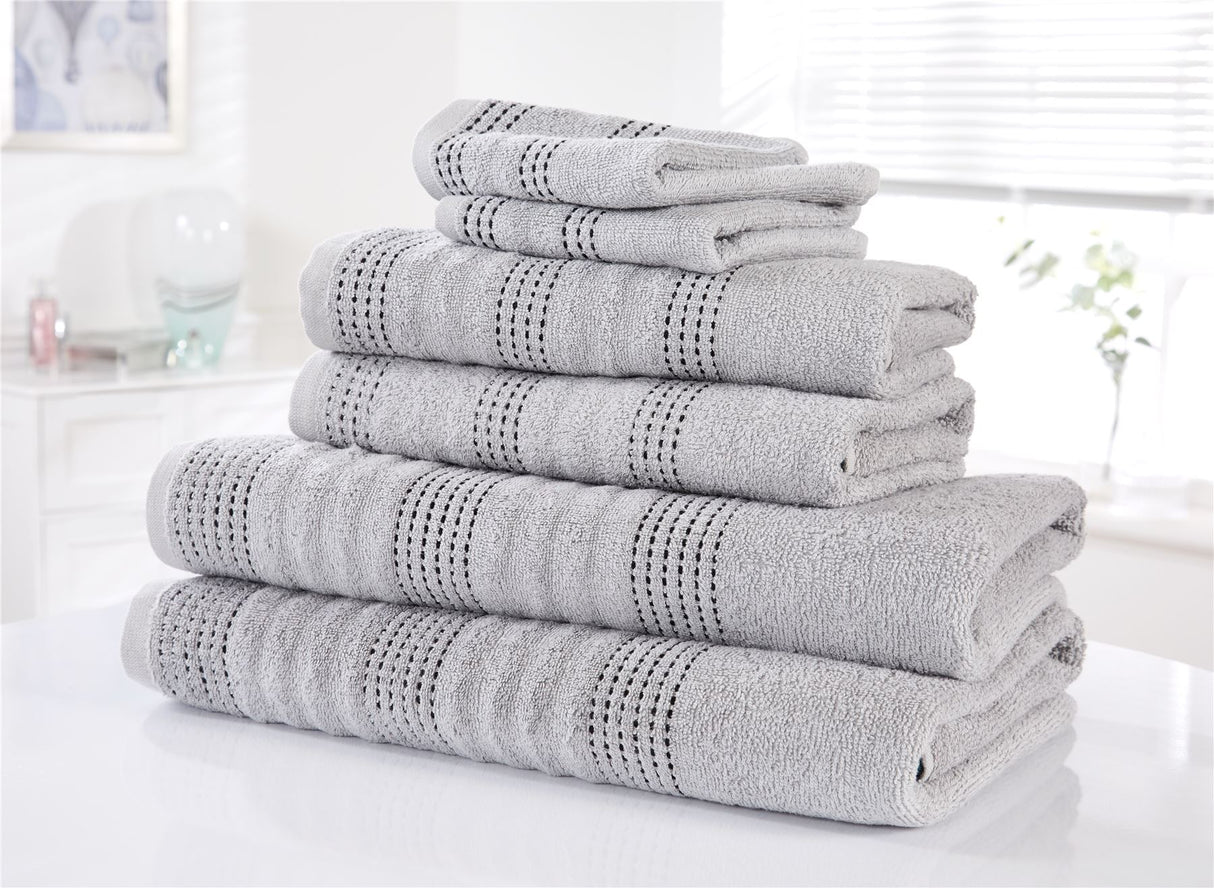 Soft, absorbent, and stylish spa towels in various sizes