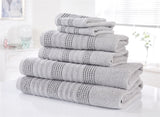 Soft, absorbent, and stylish spa towels in various sizes