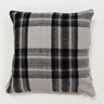 Timeless Highland Check Filled Cushion measuring 43x43cm with classic woven check pattern and natural colour palette