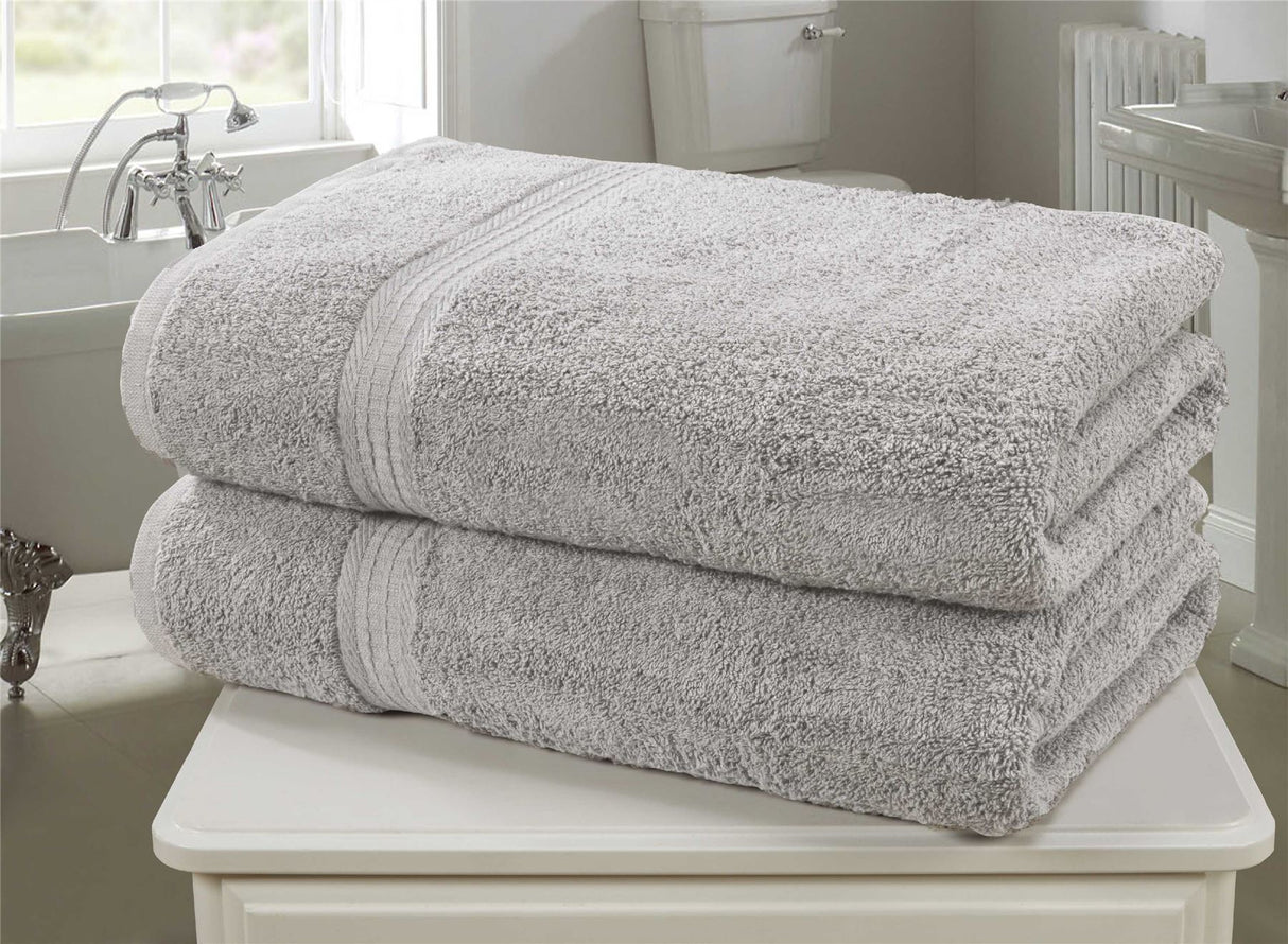 High quality bath sheet with beautifully stylish woven border