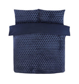 Diamond Cut Velvet Duvet Set