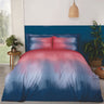 Bright and bold ombre duvet set featuring vivid colours and easy care fabric