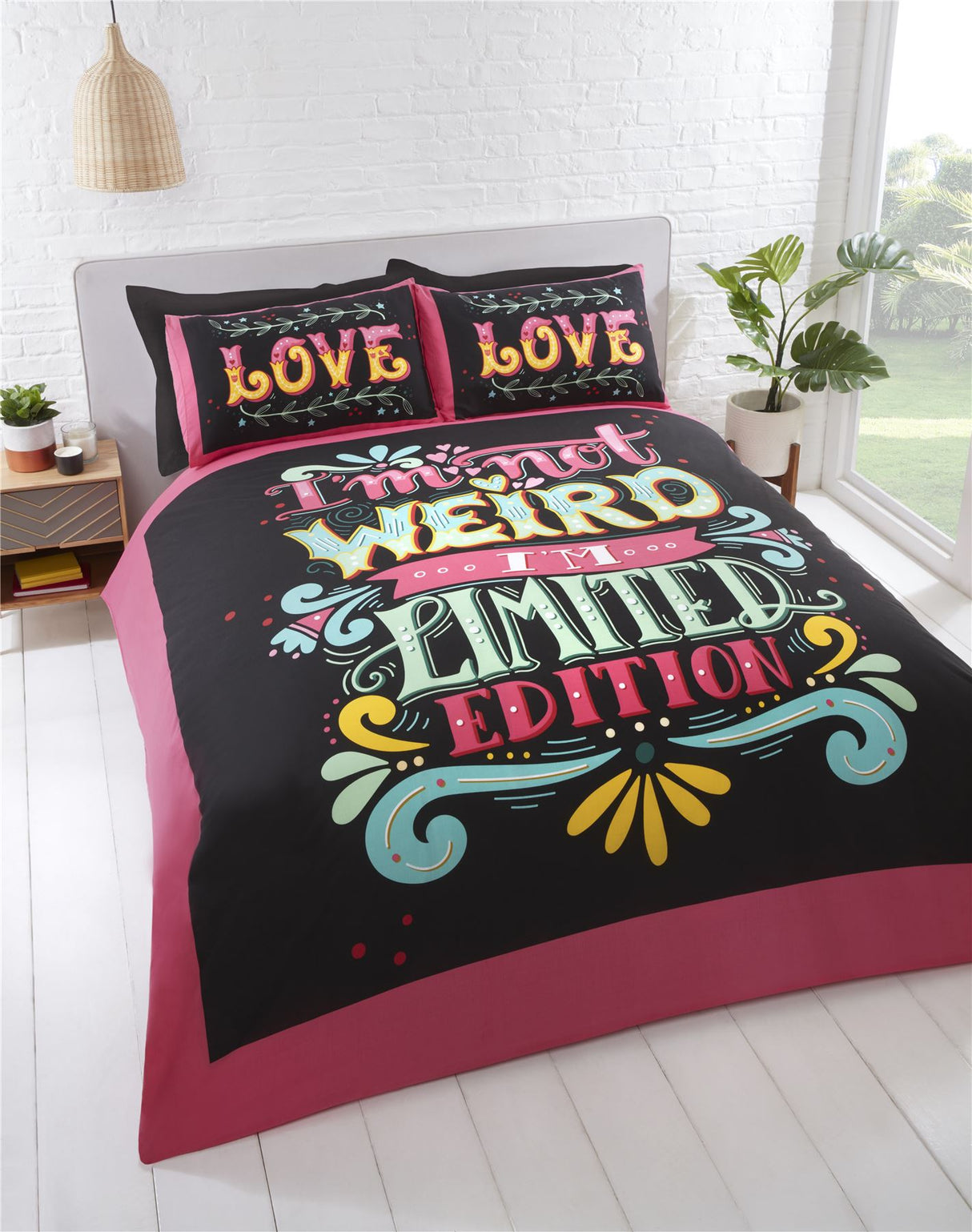 Limited Edition Duvet Set in on trend colours 