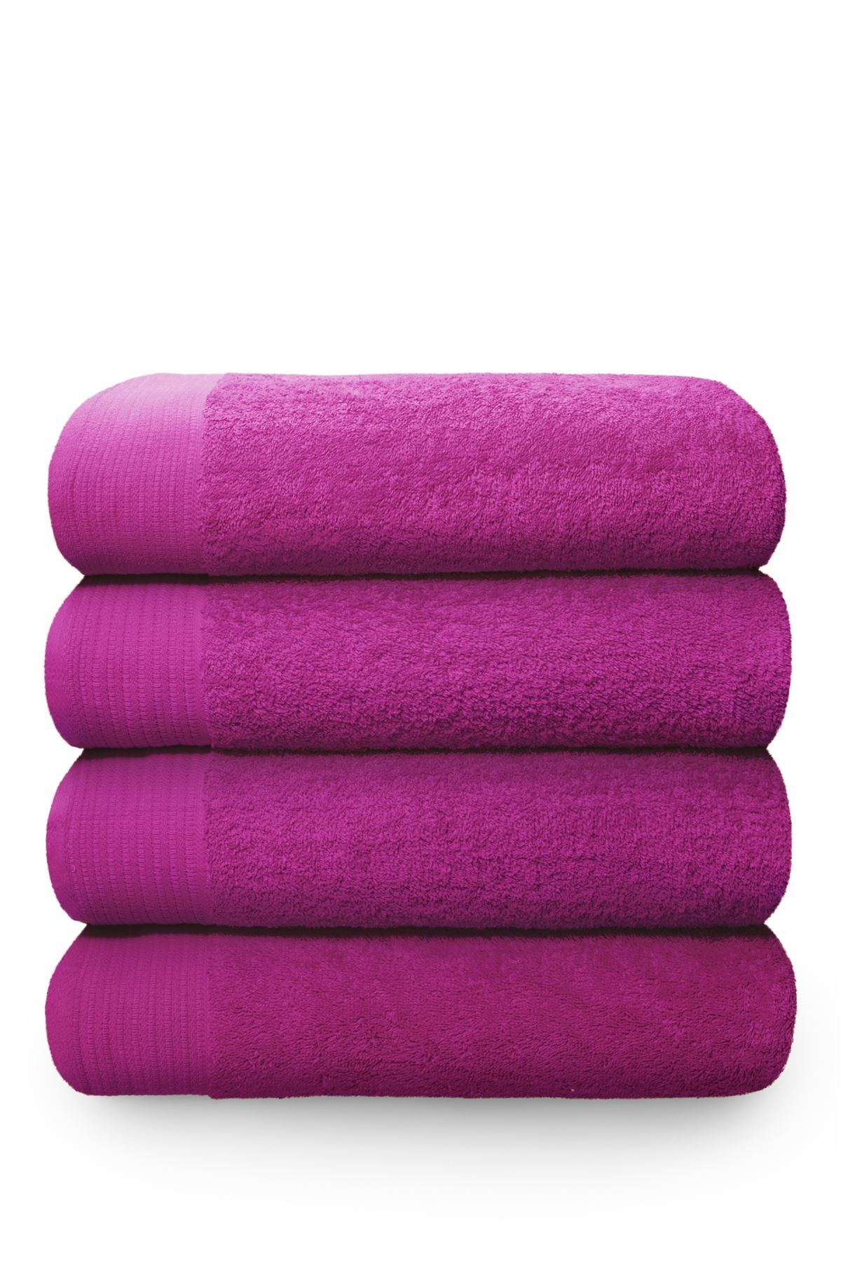 Happy Home 100% Cotton 600GSM Bath Towel Ruby 
