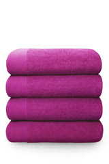 Happy Home 100% Cotton 600GSM Bath Towel Ruby 