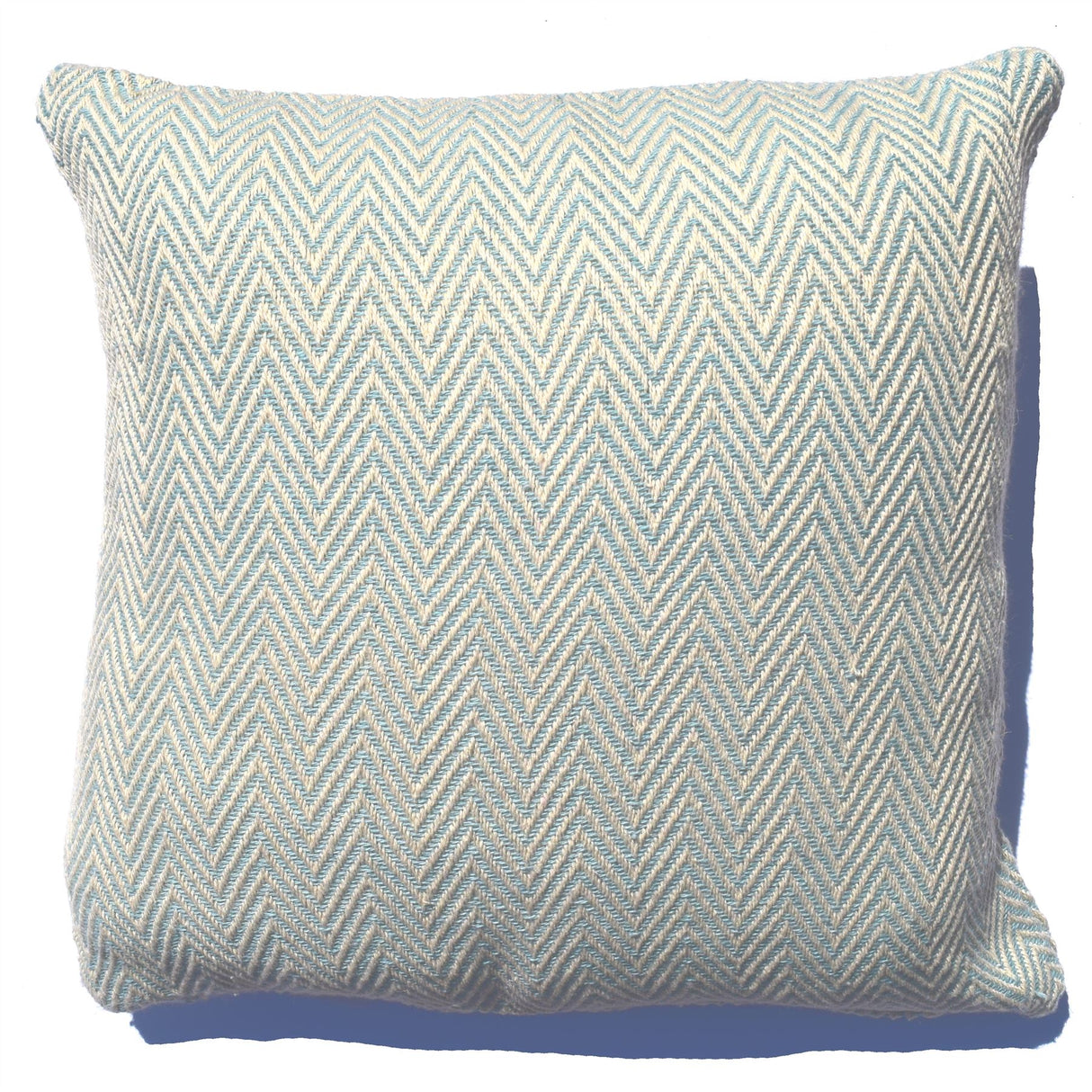 Close-up of Skye Filled Cushion 43X43Cm in a living room setting