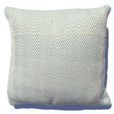 Close-up of Skye Filled Cushion 43X43Cm in a living room setting
